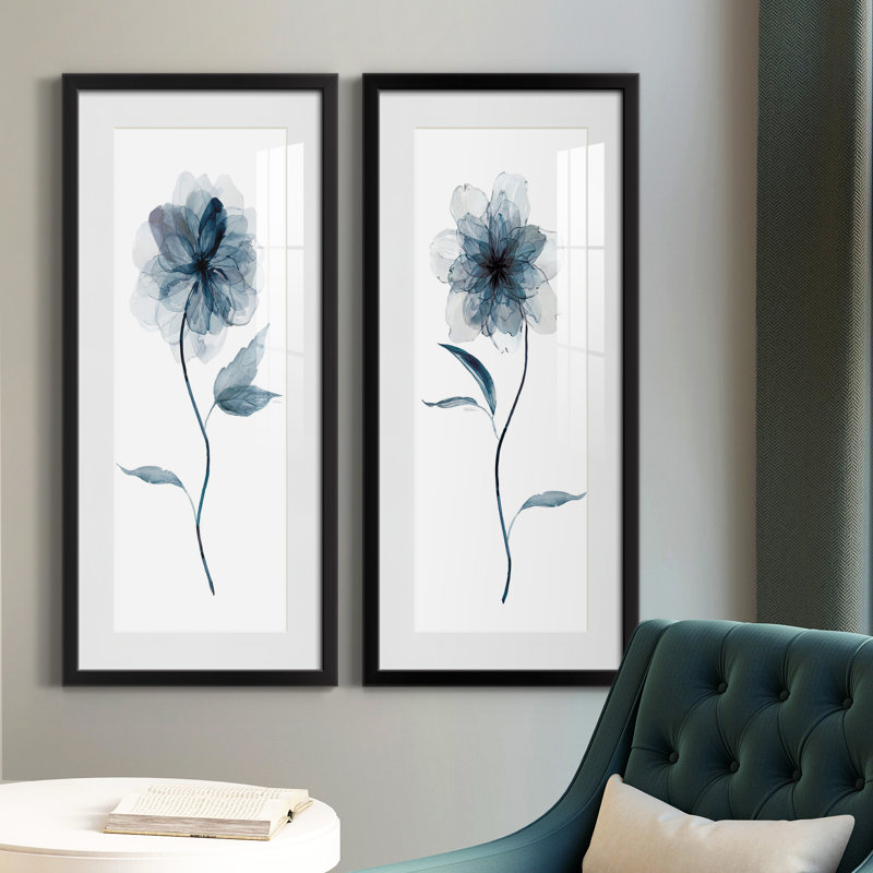 Cadre photo, ensemble de peintures sur papier