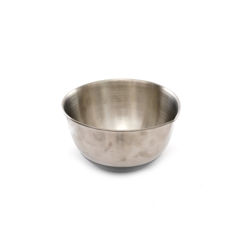 Stainless Still Measuring Bowl With Nonslip Base 1.5L