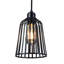 Anival 1 - Light Satin Black Pendant