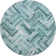 Premium Machine Washable Cerrito Teal Rug