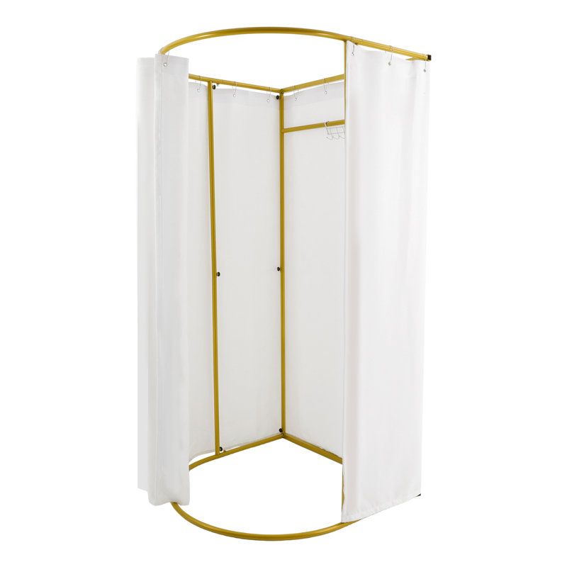 Changing Room, Freestanding Dressing Room with Curtains