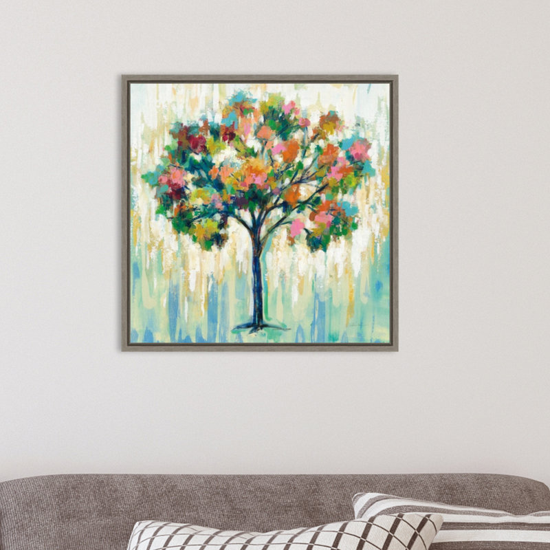 "Blooming Tree" par Silvia Vassileva, reproduction d’art sur toile tendue