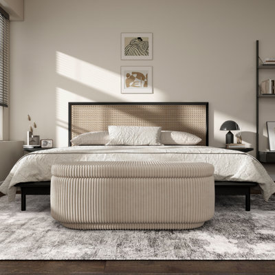 Bessler Grady Bench With Hidden Storage Compartment by Latitude Run