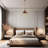 Metal Body Adjustable Height Single Pendant