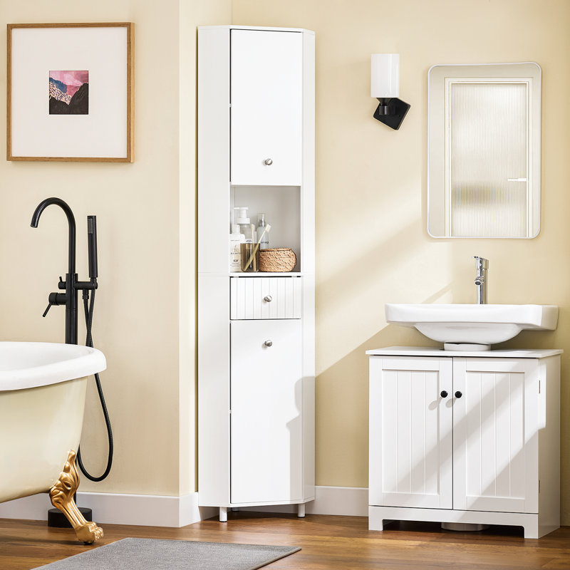 Freestanding Linen Cabinet