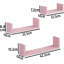 David-Kevan 3 Piece U-Shape Floating Shelf