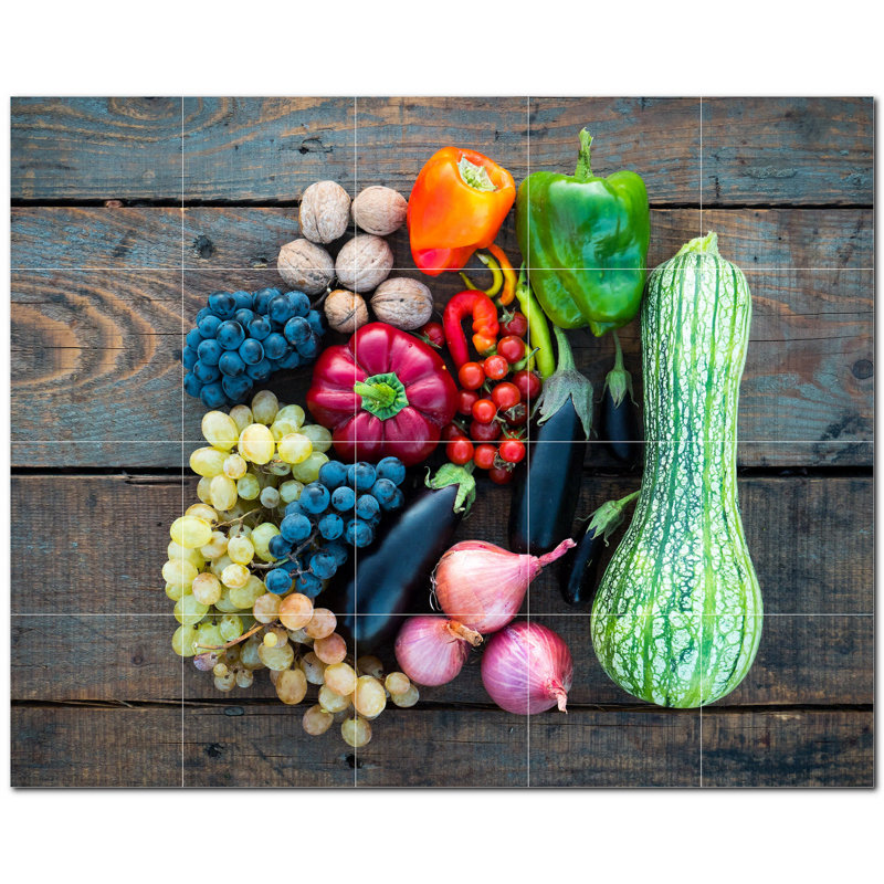 Photo de fruits 4,25 x 4,25