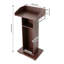 Podium en bois 43,3 po avec roulettes-94331432