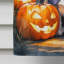 Drapeau de chiot Halloween House-113107337