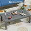 Aluminum Patio Furniture Set With Waterproof Cover