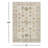 Emmie Oriental Beige/Olive/Denim/Charcoal/Sage Area Rug-477399702