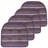 Bradford Striped Indoor U Shaped Memory Foam 17" x 16" Chair Cushion-914143971-875061322