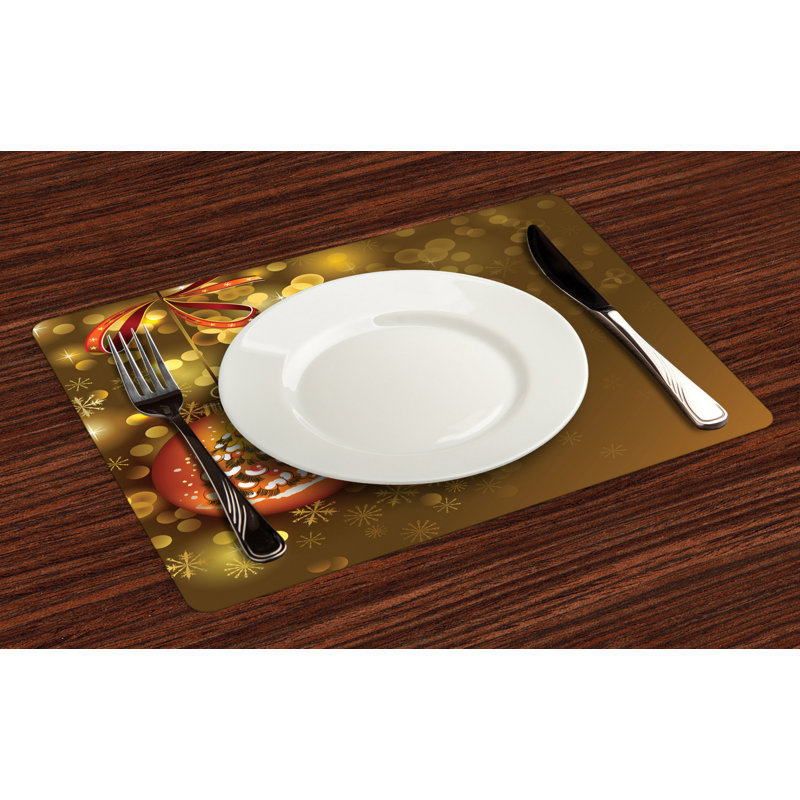 Starla Christmas Vivid New Year Placemat
