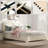 Bensu Boucle Upholstered Platform Bed-1503004644-1502793214