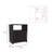 Paxon 2 Piece Bedroom Set, Armoire + Drawer Dresser,