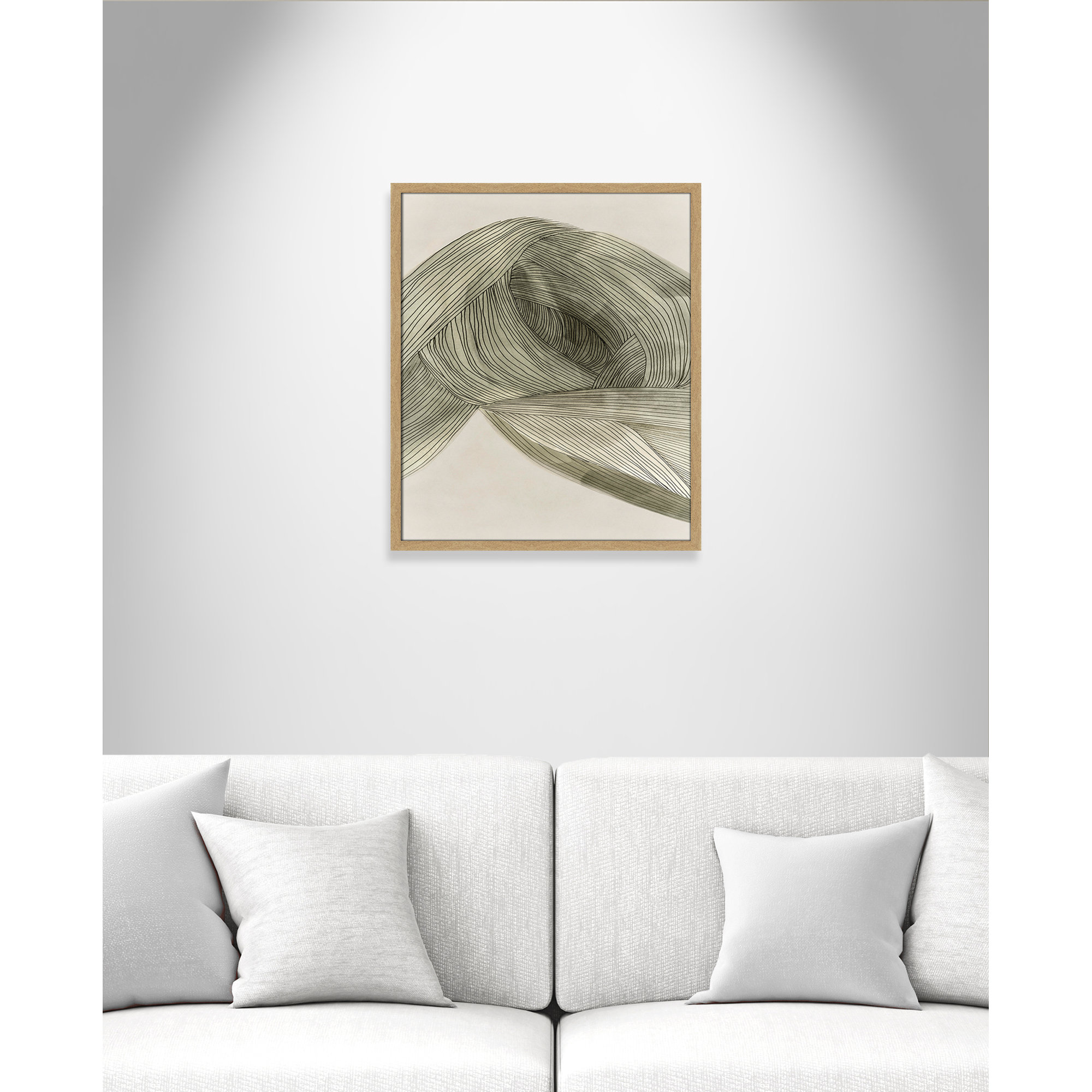 Dreaming In Pastel I, 25.5" H x 21.5" W x 0.75" D, Natural