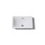 Lavabo de salle de bain rectangulaire en métal avec trop-plein 6,3 po Iron Plains ™-13237314