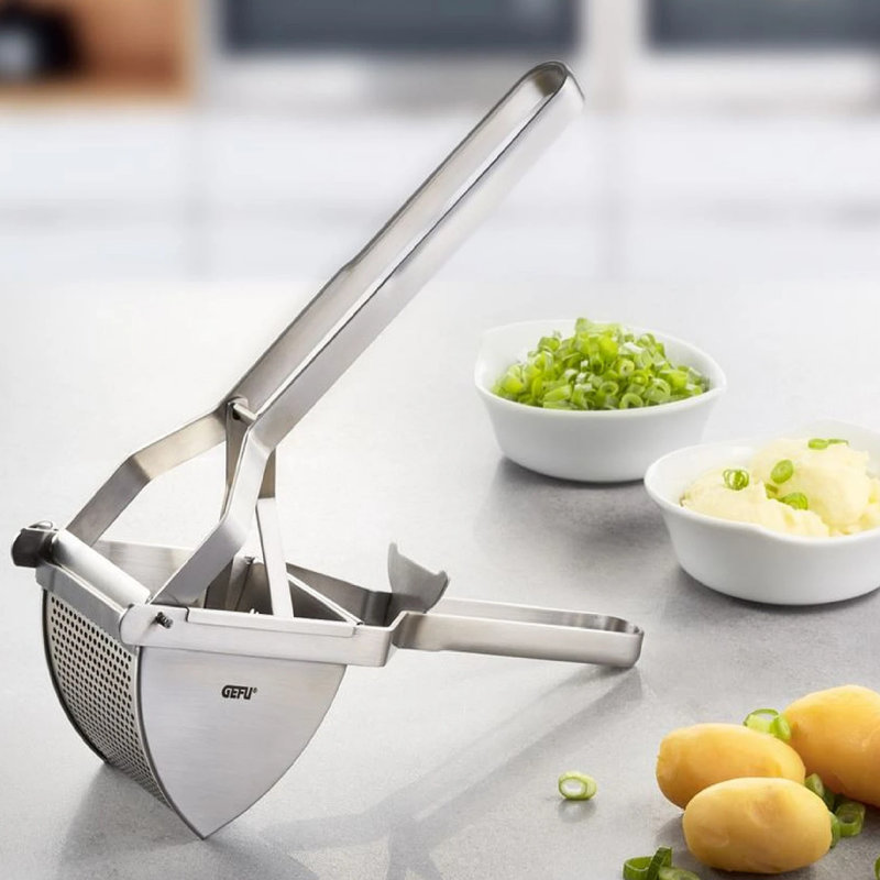 Gefu Stainless Steel Garlic Press