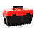 vidaXL Tool Box Plastic 18.19x10.08x9.53" Red