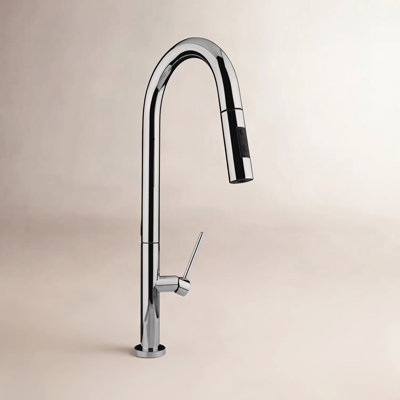 Slim Pull-Out Touch Kitchen Faucet