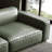 Green Genuine Leather Modular Sofa cushion couch-1984569802-1984569801-1984569803