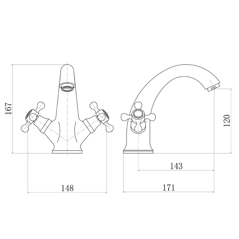 Ibanez Mono Basin Mixer