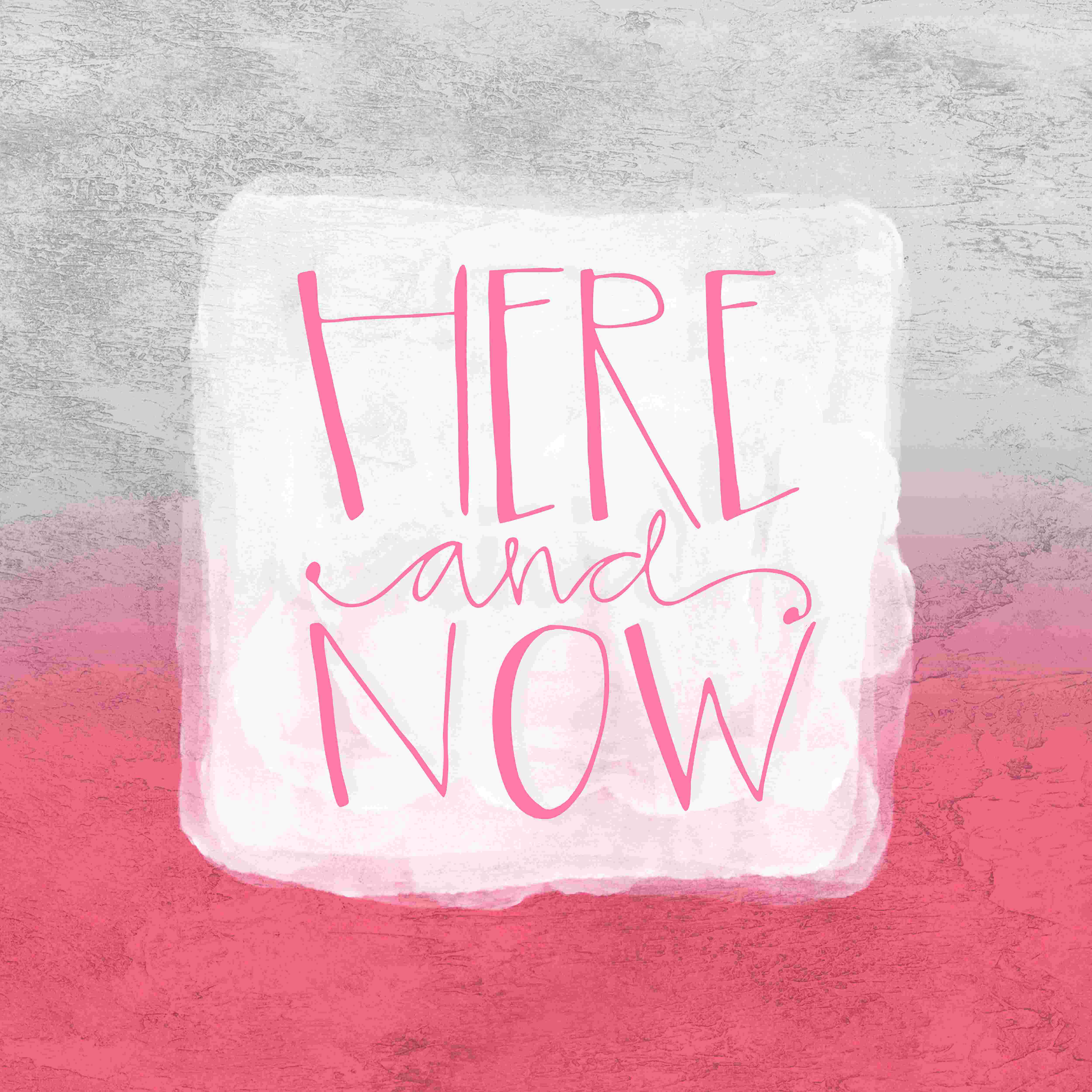 Trinx Here and Now - Wrapped Canvas Textual Art | Wayfair