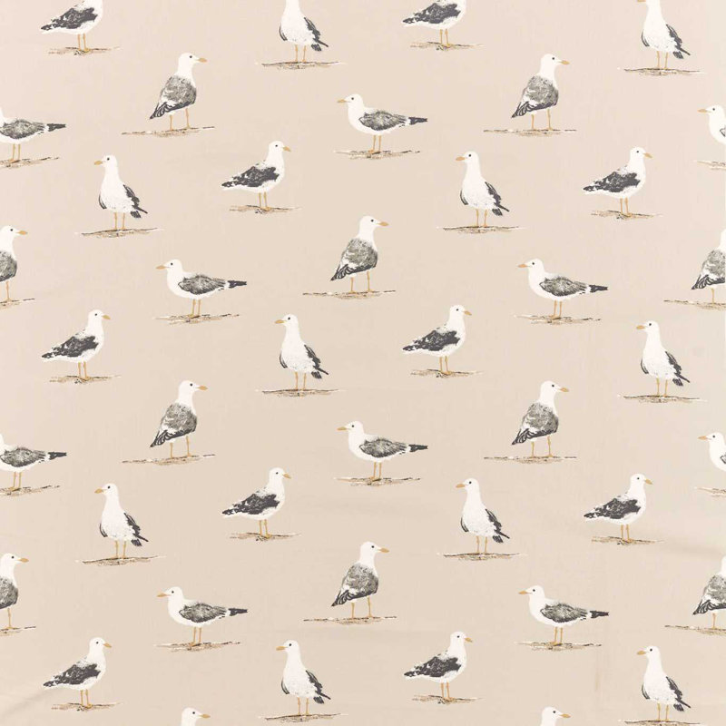 Shore Birds Fabric, Driftwood