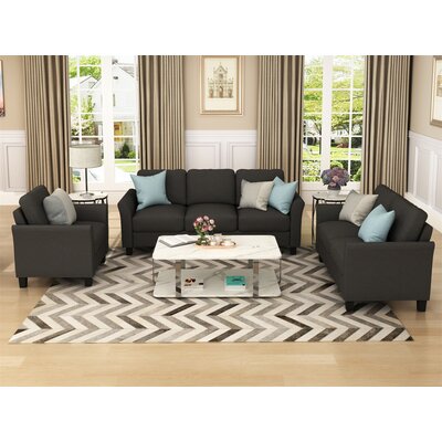 Sairi 3 Piece Configurable Living Room Set -  Red Barrel StudioÂ®, 1E72B30B21384E328A59E7D1C2B94B50