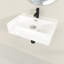 Belfry Bathroom Mahon 50 mm L x 35.5 mm W Natural Ceramic / Porcelain Rectangle Sink and Overflow