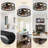 Magdelana 19" Flush Mount Ceiling Fan with Lights and Remote, Farmhouse Ceiling Fan Caged Low Profile Fandelier