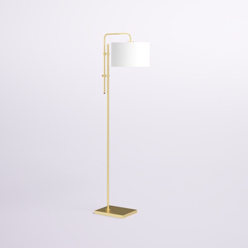 Barner 62'' Gold Arched Floor Lamp