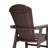 Seashell Upright Adirondack Chair (Set Of 2)-1644548903