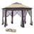 Pop Up Gazebo, Hexagonal Canopy Shelter With 6 Zippered Mesh Netting
