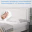 Ensemble de chambre à coucher rembourrée blanche (ensemble de 3)-1469293590