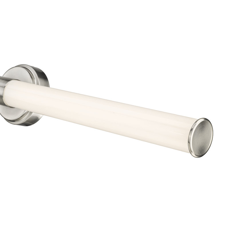 Carolita 2 - Light Dimmable LED Bath Bar, 4.7" H x 36" W x 4.7" D, Brushed Nickel