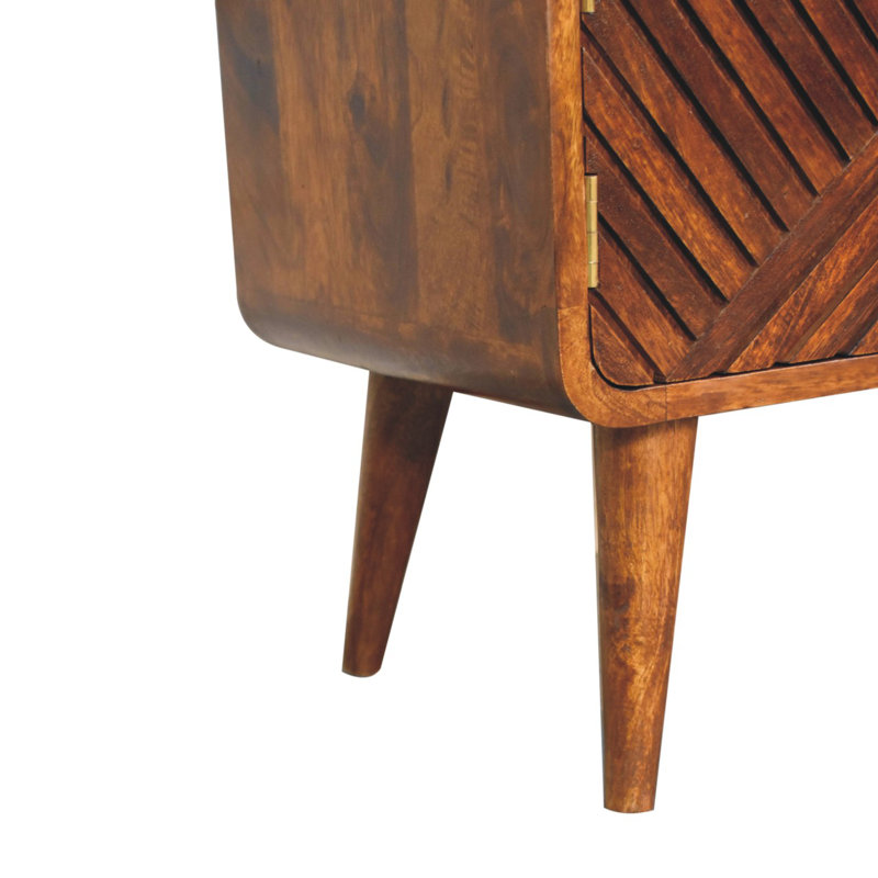Parthenia Cotton Blend Upholstered Storage Bench
