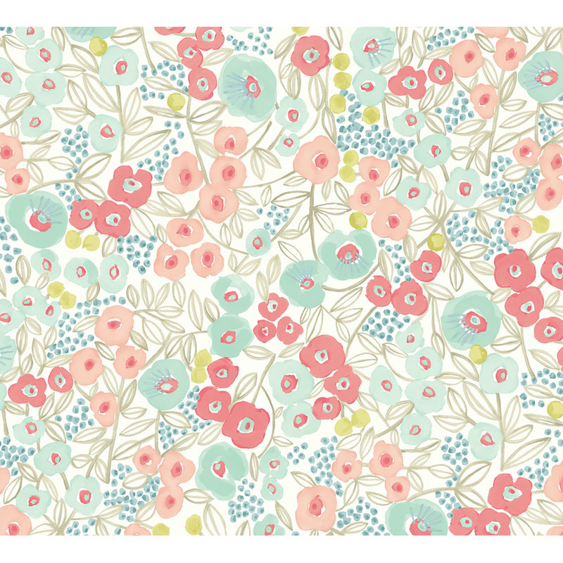 Rouleau de fleurs Persea, Rose