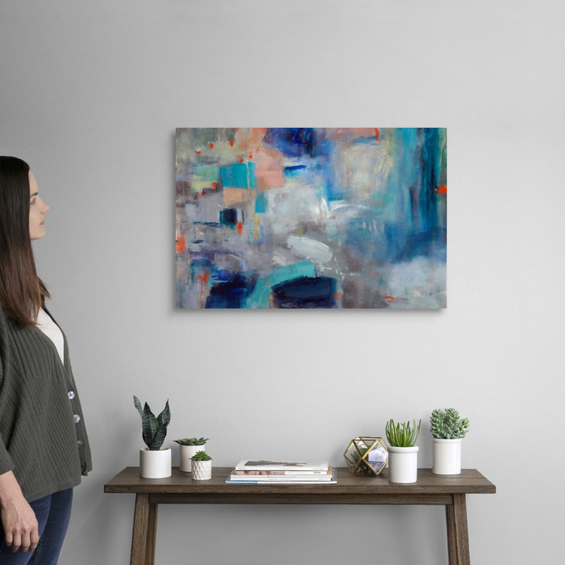 Reproduction d'art sur toile, Toile tendue, H 20 po x l 30 po x P 1,25 po