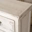 3 armoires pour le salon, finition antique, armoire en bois de pin massif, rangement à 3 tiroirs