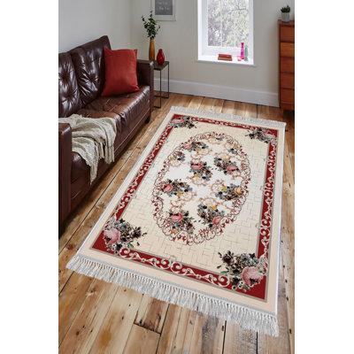 Luxury Hall Carpet - 100% Velvet Fabric, 3.3 x 9.8 ft | 100% Cotton Sole, Pile Height: 0.4 in, Total Height: 0.5 in | Antibacterial, Non-Slip, Machine Washable, 3D Digital Printing | Elegant Design for Home Décor