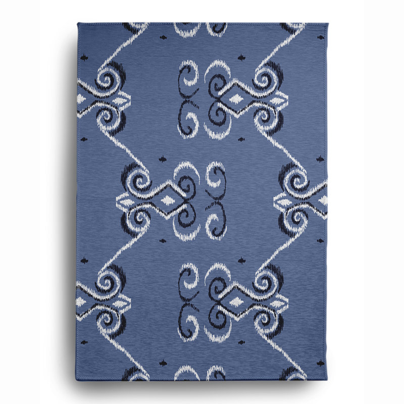 Tapis en chenille 81_Diamonds & Curls, Rectangle 4 pi x 6 pi