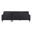 Nandor 96" Modern & Contemporary 2-Piece Sectional Sofa - - Premium Blended Leather Upholstery Sectional, Modern Right Chaise-386584764