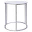 Paris Marble Drum End Table-72595328