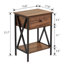 Ensemble de chambre avec lit plateforme 3 pièces Egle-1704720634-1704720580