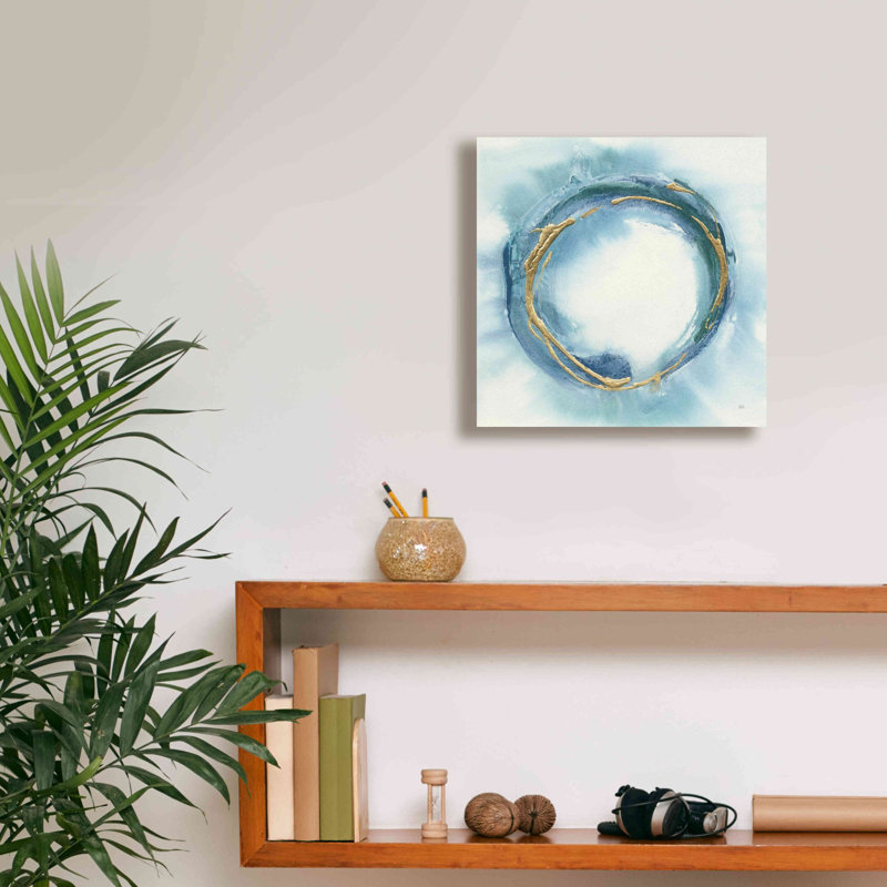 «Buddha Enso» par Chris Paschke, estampe numérique sur toile, H 12 po x l 12 po x P 0,75 po