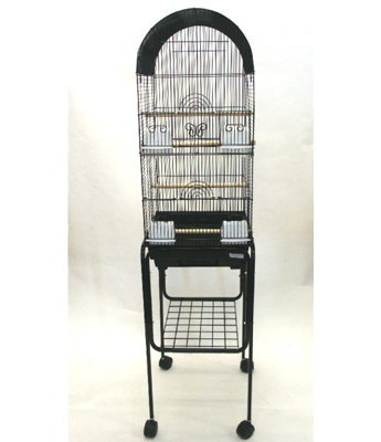 Cage à oiseaux 4 perchoire rond avec support tall Omalley