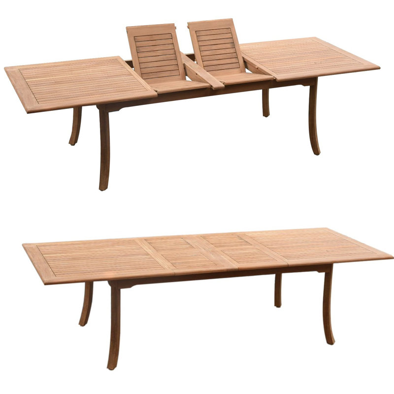 Derick Outdoor Teak Dining Table