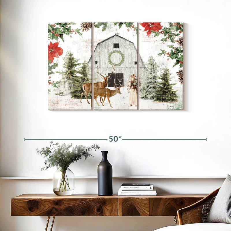 Wooded Holiday I, H 24 po x l 38 po