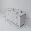 Ensemble de meuble-lavabo double L 60 po x P 22 po Jacques-66637650-91877393